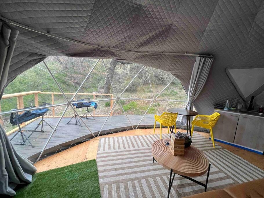 Enchanted Forest Dome ,10-15 Minutes To Kings Canyons-New Pellet Stove For Cozy Warm Nights Dunlap Extérieur photo