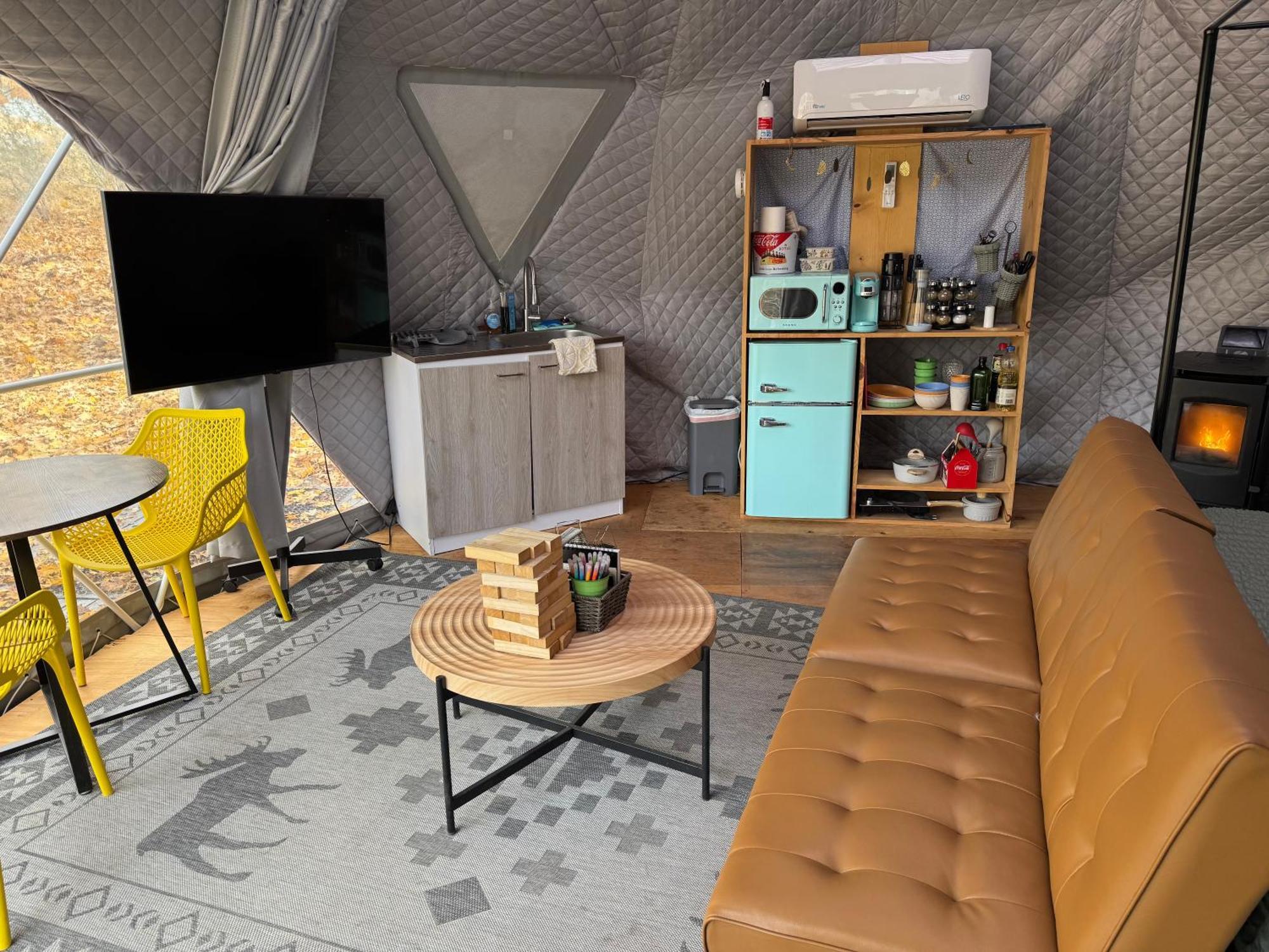 Enchanted Forest Dome ,10-15 Minutes To Kings Canyons-New Pellet Stove For Cozy Warm Nights Dunlap Extérieur photo